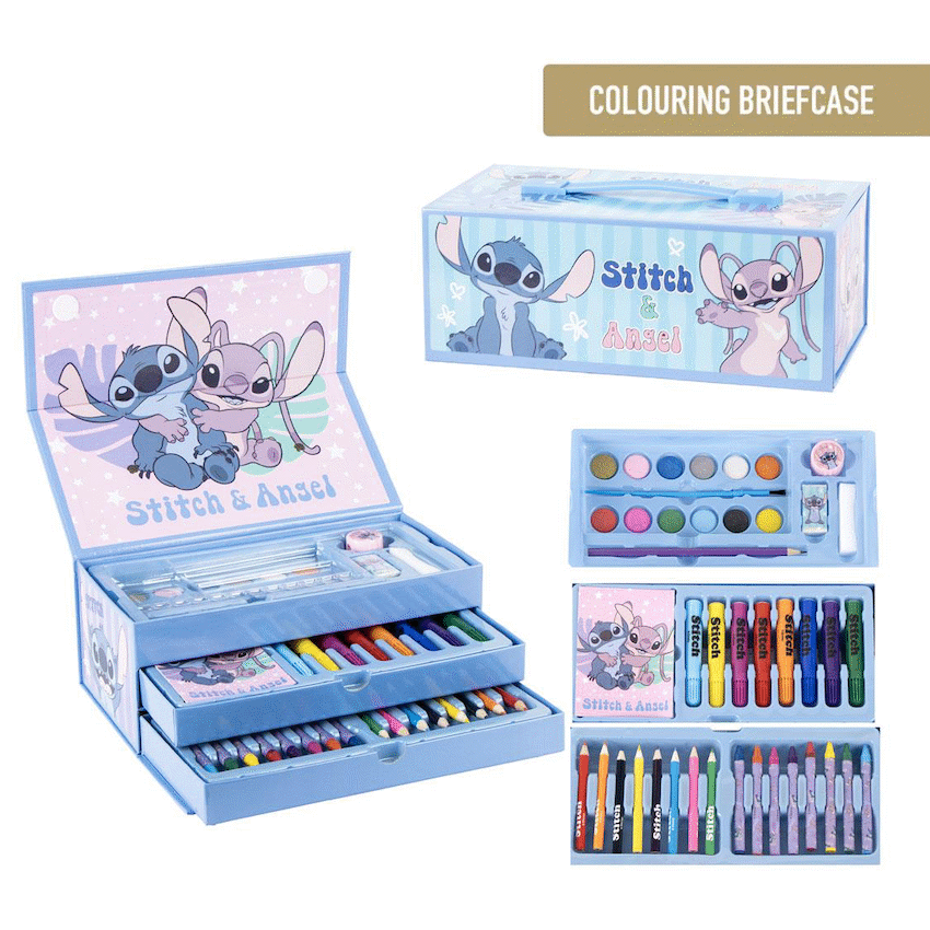 Stationery Chest Briefcase - Stitch - Image 2