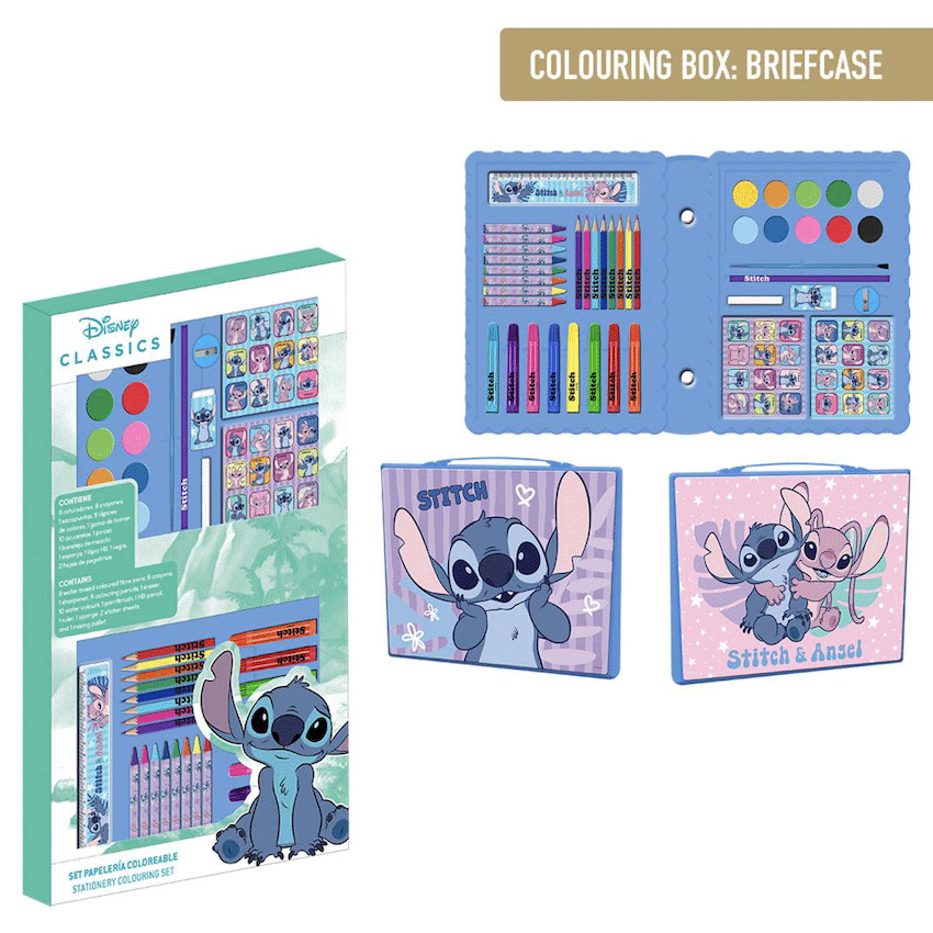 COLOURING STATIONERY SET BOX STITCH - Image 2