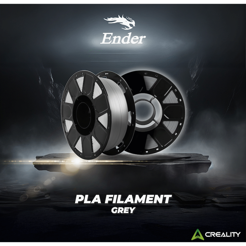 Ender PLA Filament - Grey 1kg image 6