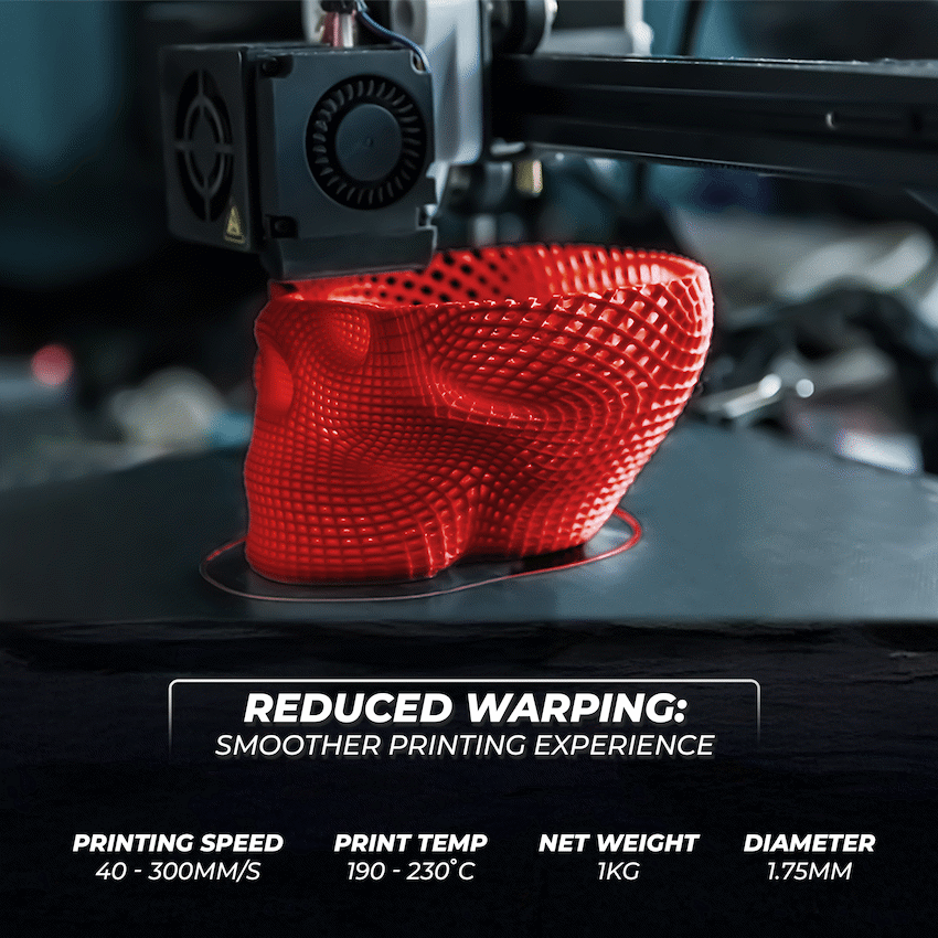 Ender PLA Red Filament 1kg image 4