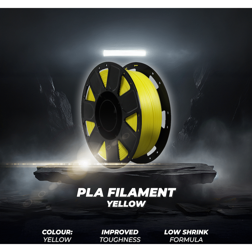 Ender PLA Filament - Yellow - 1kg image 3