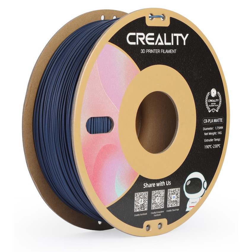 Creality CR-PLA Filament - Matte Navy Blue (1kg)