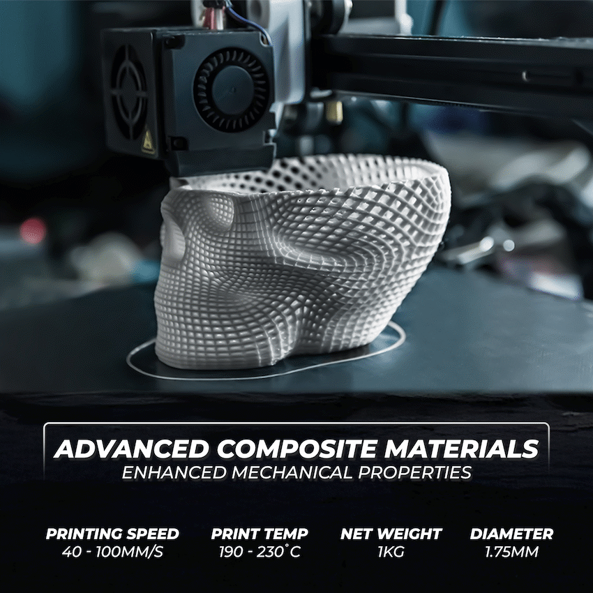 Creality CR-PLA Filament - Matte Grey 1kg image 2