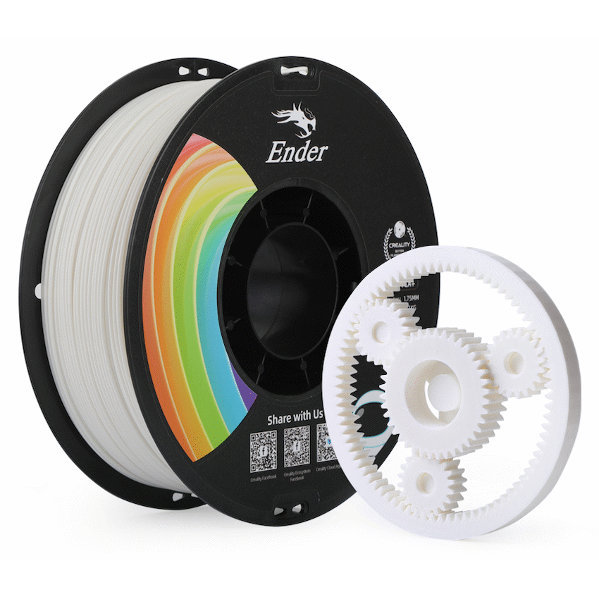 Ender PLA+ Filament - White - 1kg - Image 2