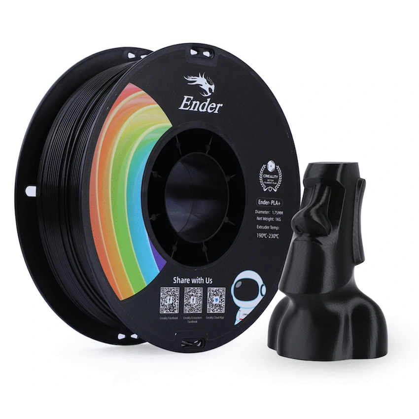 Ender PLA+ Filament Black 1Kg image 7