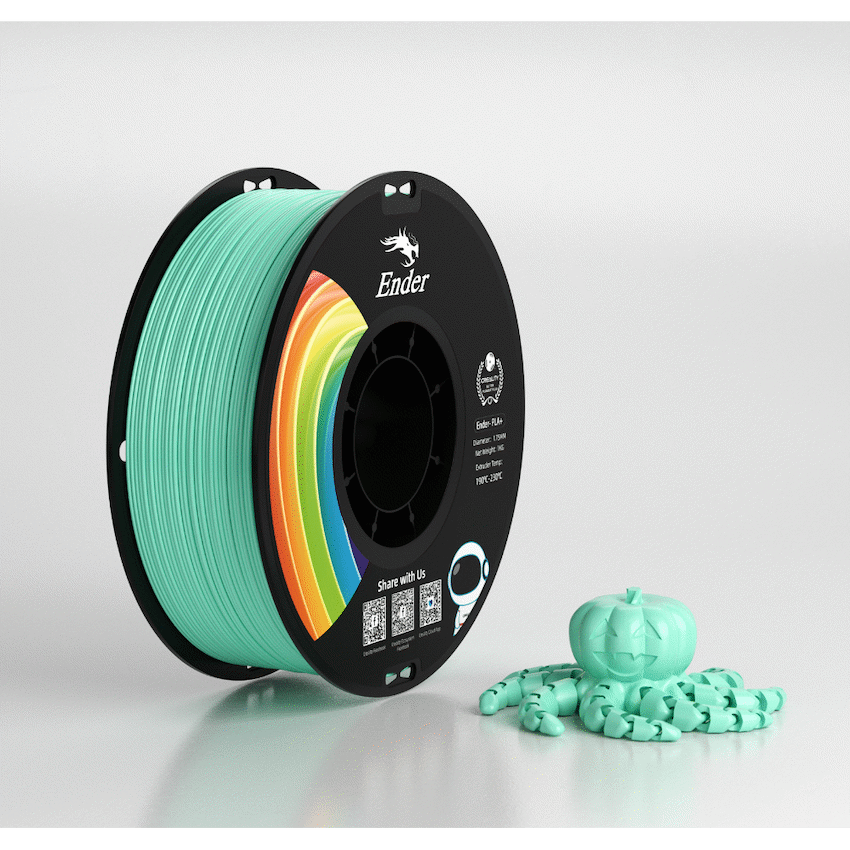 Ender PLA+ Filament - Jade Green 1kg image 2