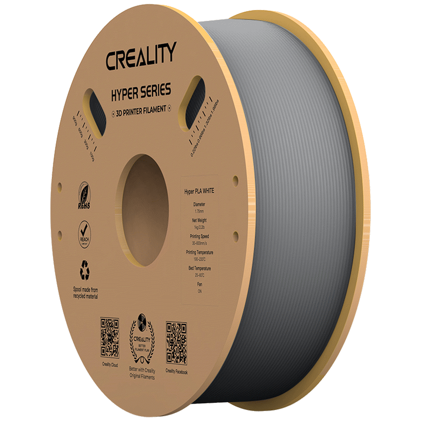 Creality Hyper PLA High-Speed Grey Filament 1kg image 2
