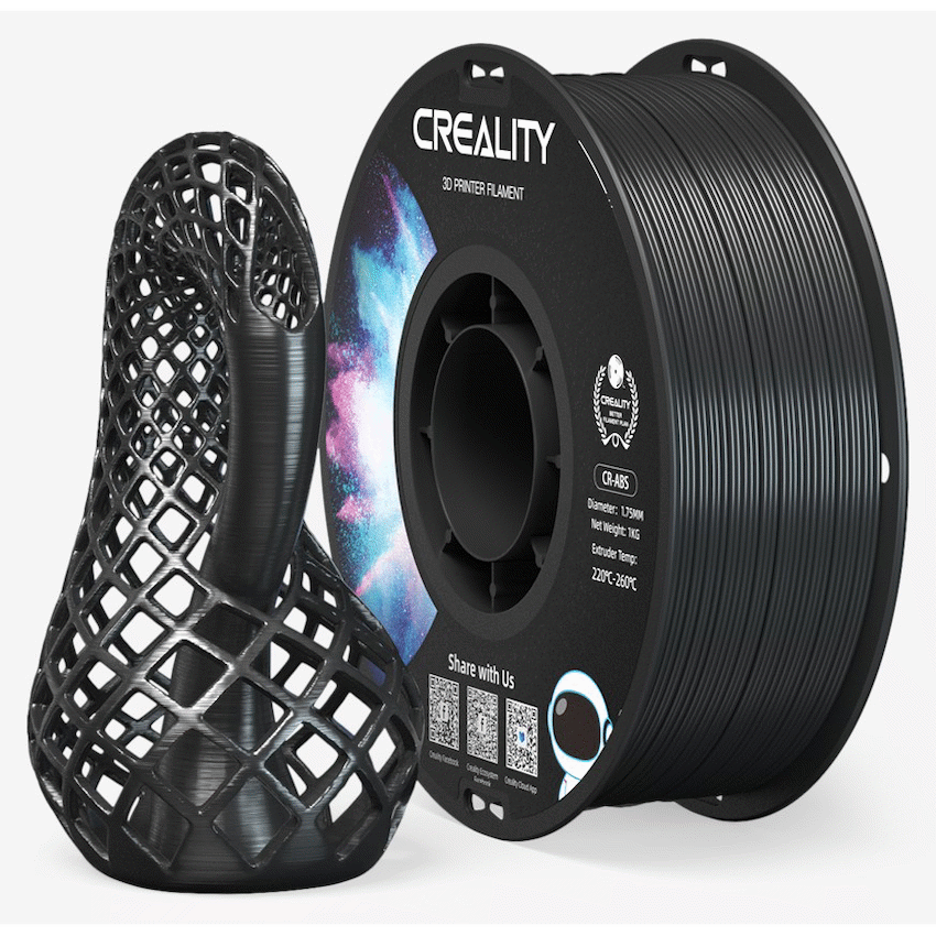 Creality ABS Filament - Black 1kg image 6