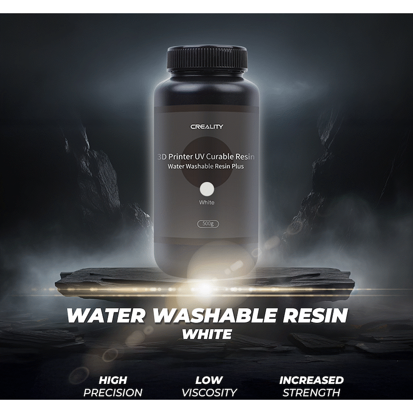 Creality Water washable resin 500g White image 4
