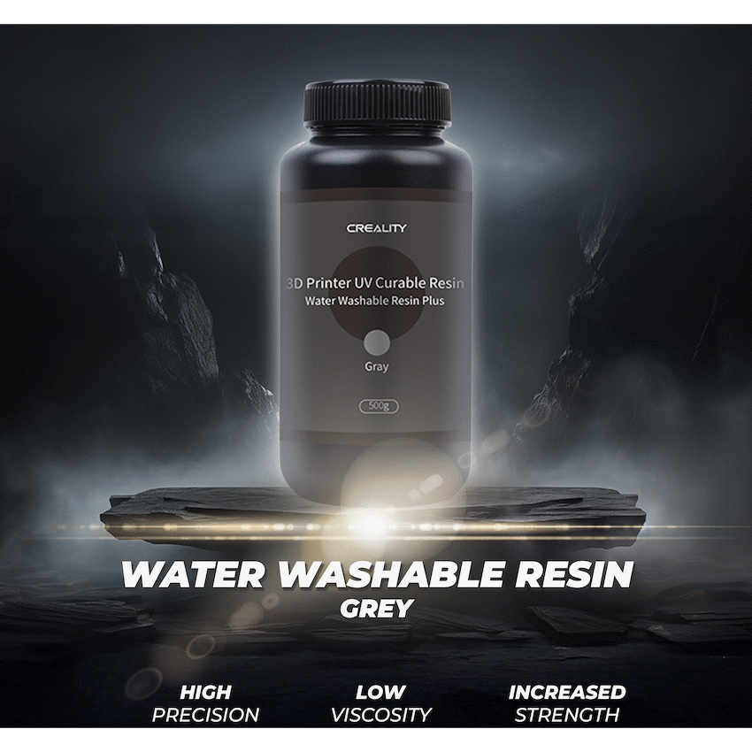 Creality Water-Washable Resin 500g - Grey image 6