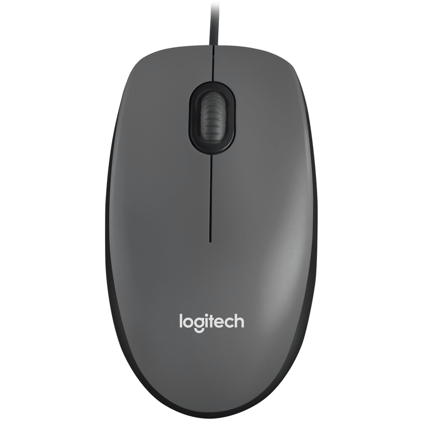 Logitech(R) M90 Wired Mouse - Grey