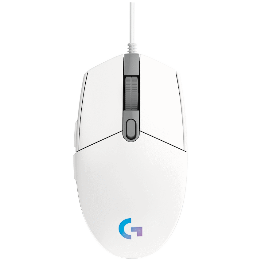 Logitech(R) G102 Lightsync Gaming Mouse - White