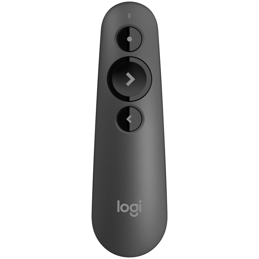 Logitech(R) R500s Laser Wireless Presentation Remote - Graphite