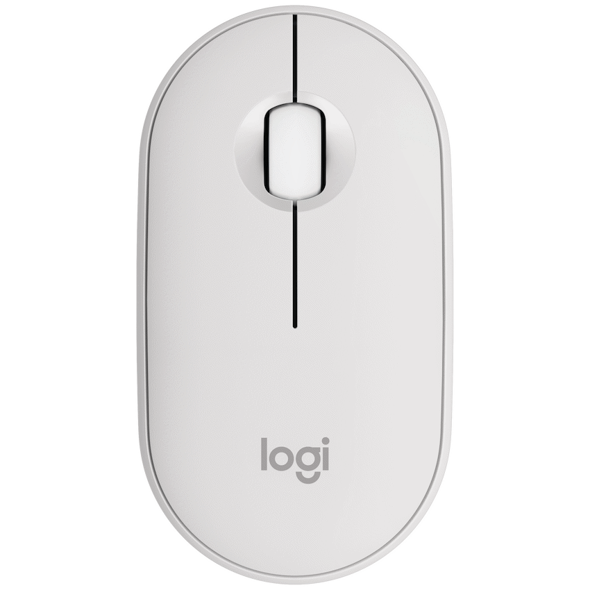 Logitech(R) Pebble Mouse 2 M350s - TONAL WHITE - BT - DONGLELESS
