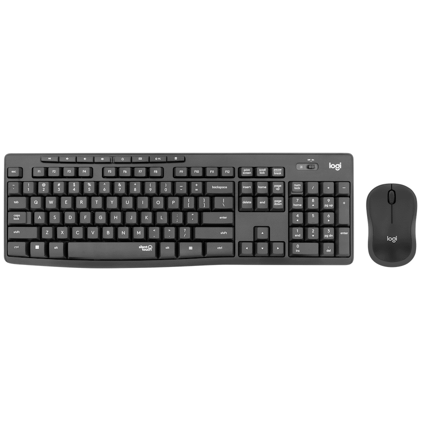 Logitech(R) MK295 Silent Wireless Combo - Graphite