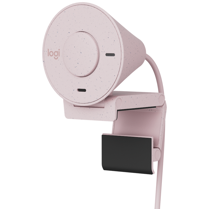 Logitech(R) Brio 300 Full HD Webcam - Rose - Image 4