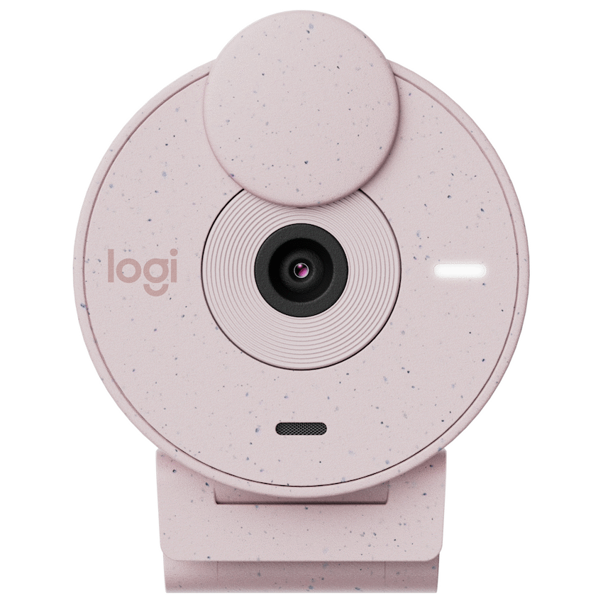 Logitech(R) Brio 300 Full HD Webcam - Rose - Image 7