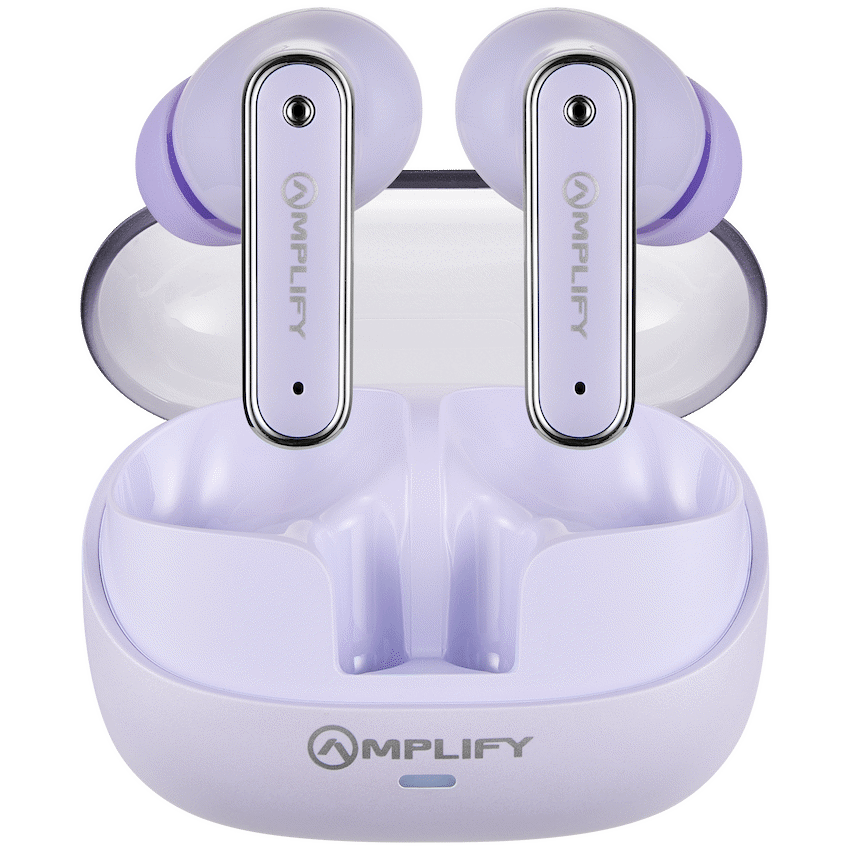 Amplify Lush Series ANC TWS Earphones - Lilac