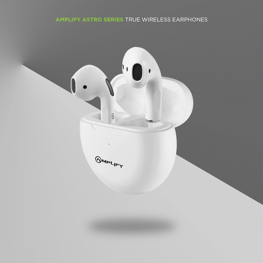 Amplify Astro Series True Wireless Earphones - White image 7