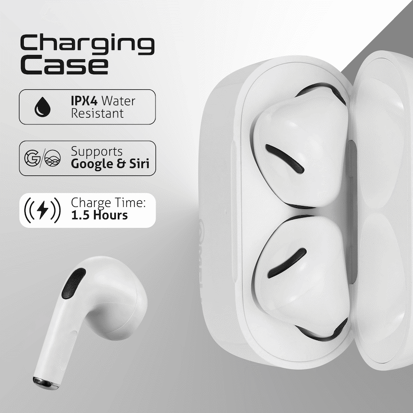 Amplify Astro 2 Series True Wireless Earphones - White - Image 13