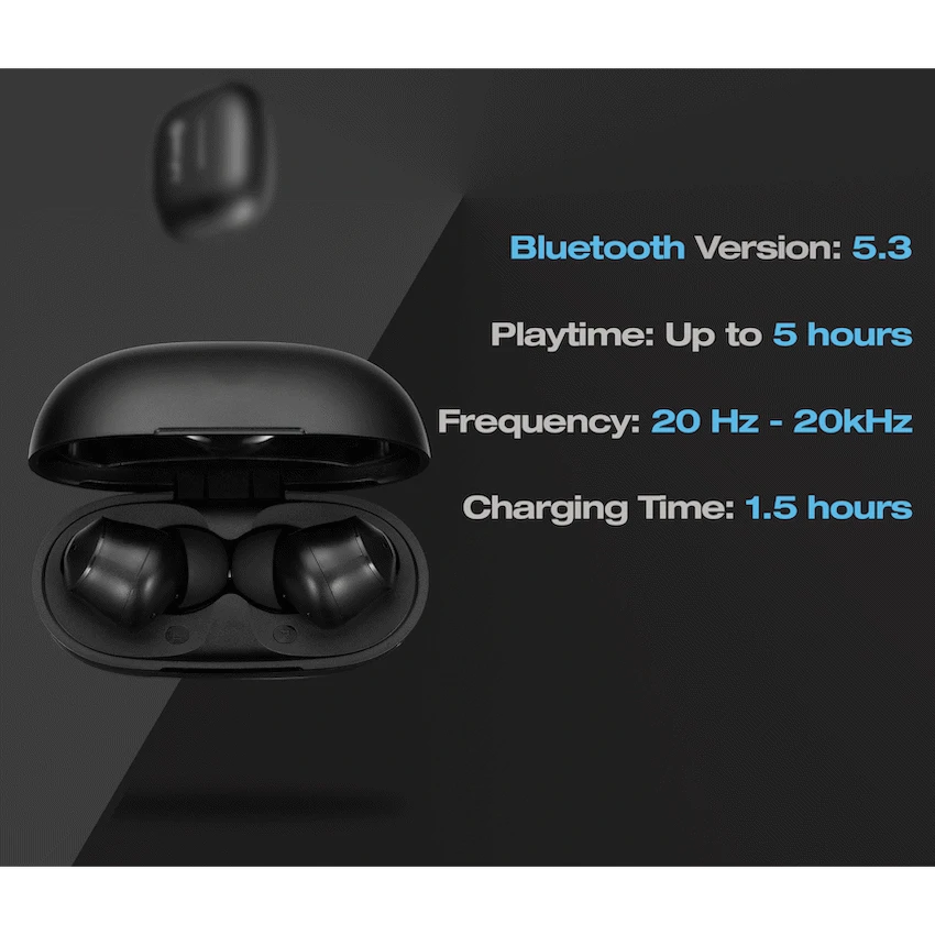 Amplify Soundflow Series TWS Earphones - Black image 4