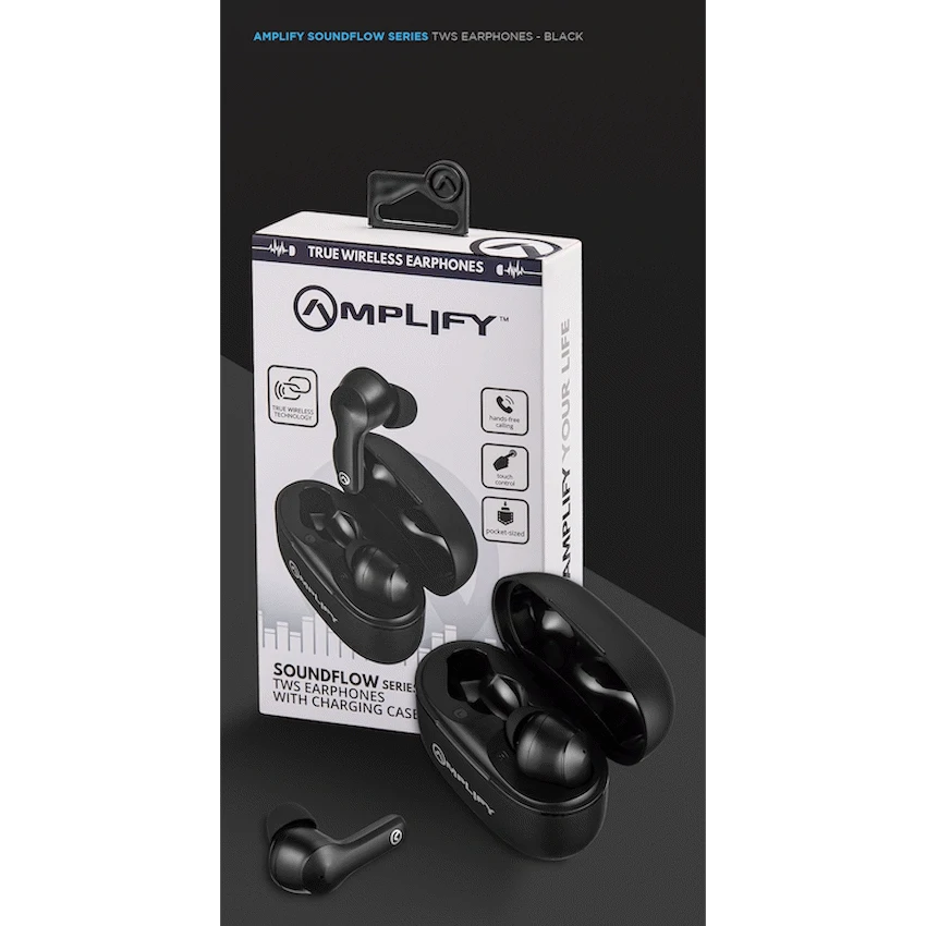 Amplify Soundflow Series TWS Earphones - Black image 6