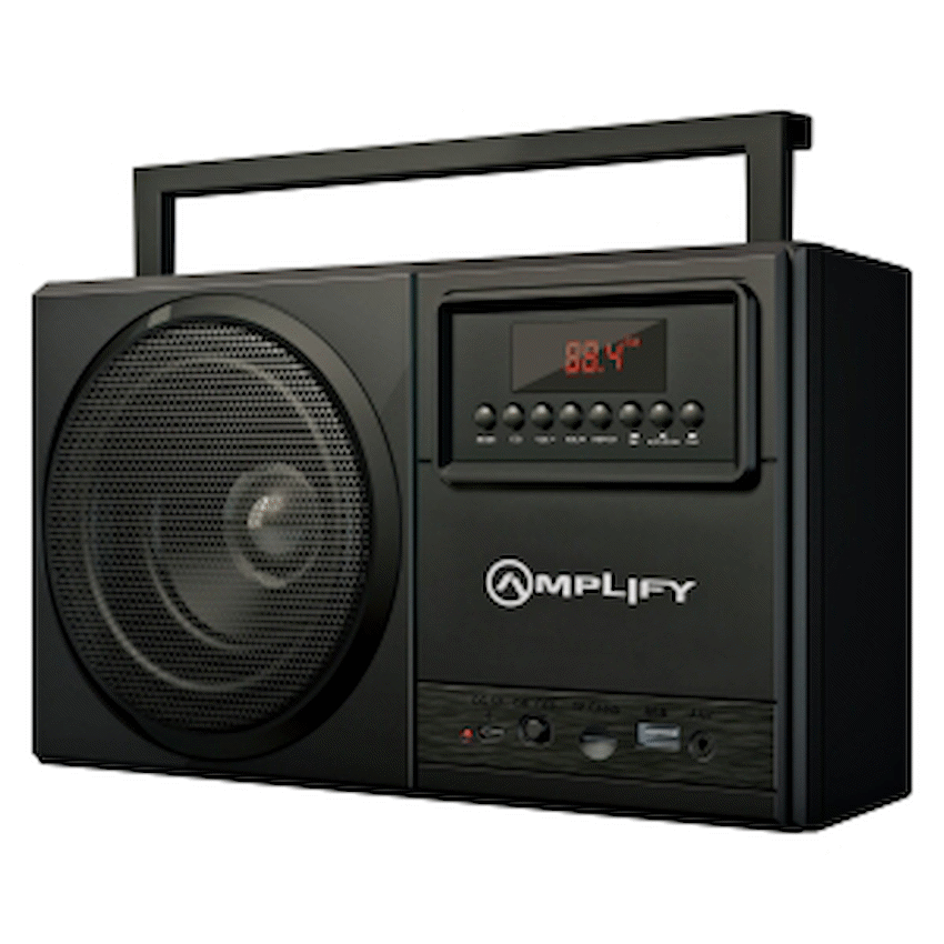 Amplify Tuner Series Bluetooth Radio - Black