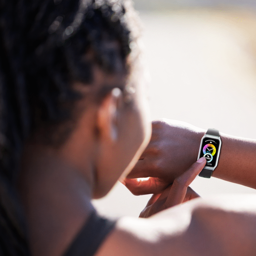 Amplify Lyra Series Smartwatch - Black - Image 4