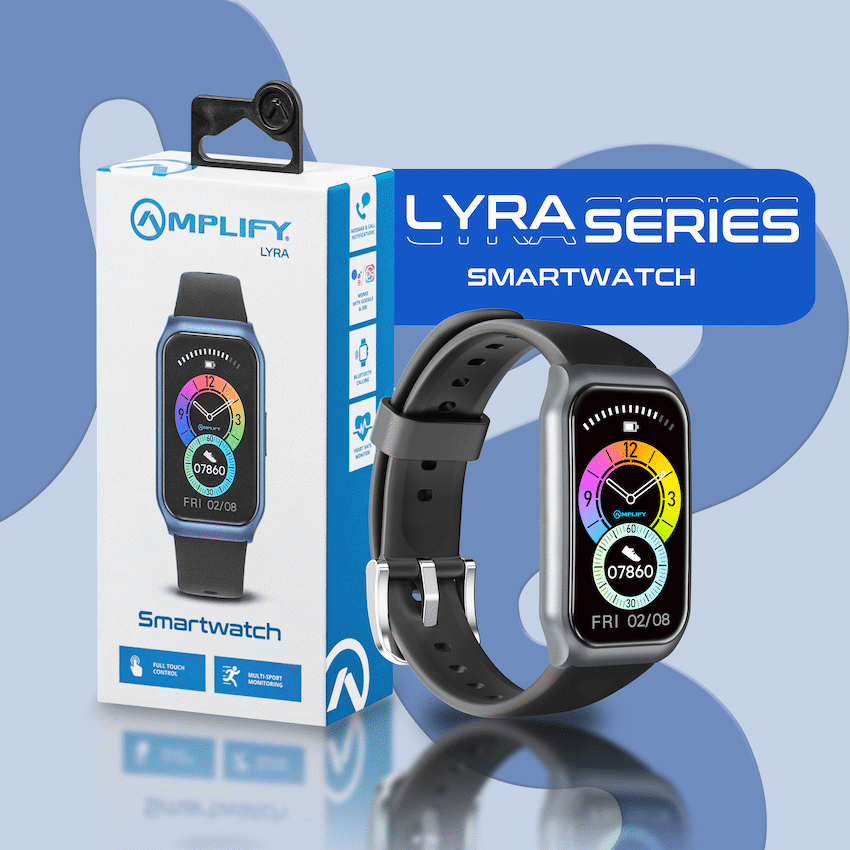Amplify Lyra Series Smartwatch - Black - Image 5