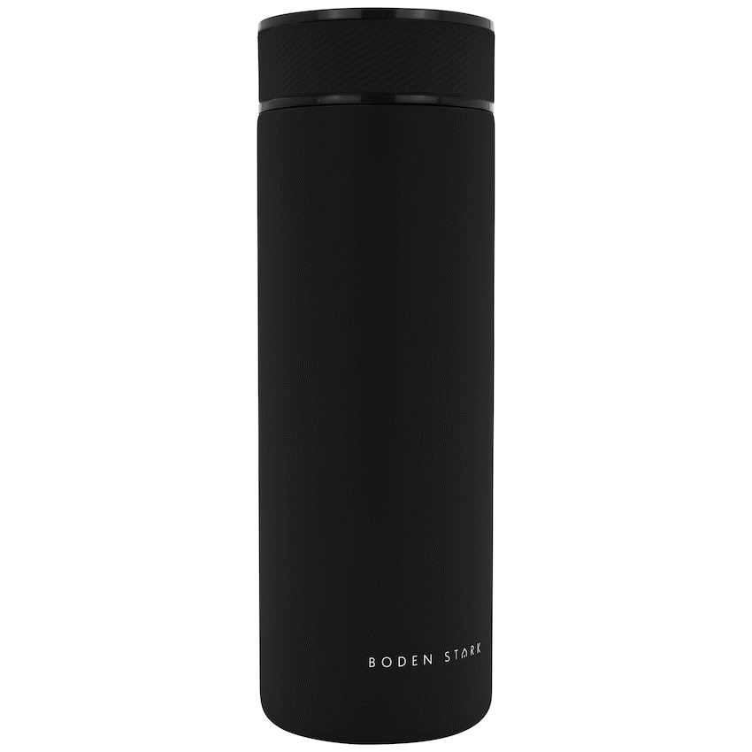 Boden Stark 650ml Travel Flask - Black