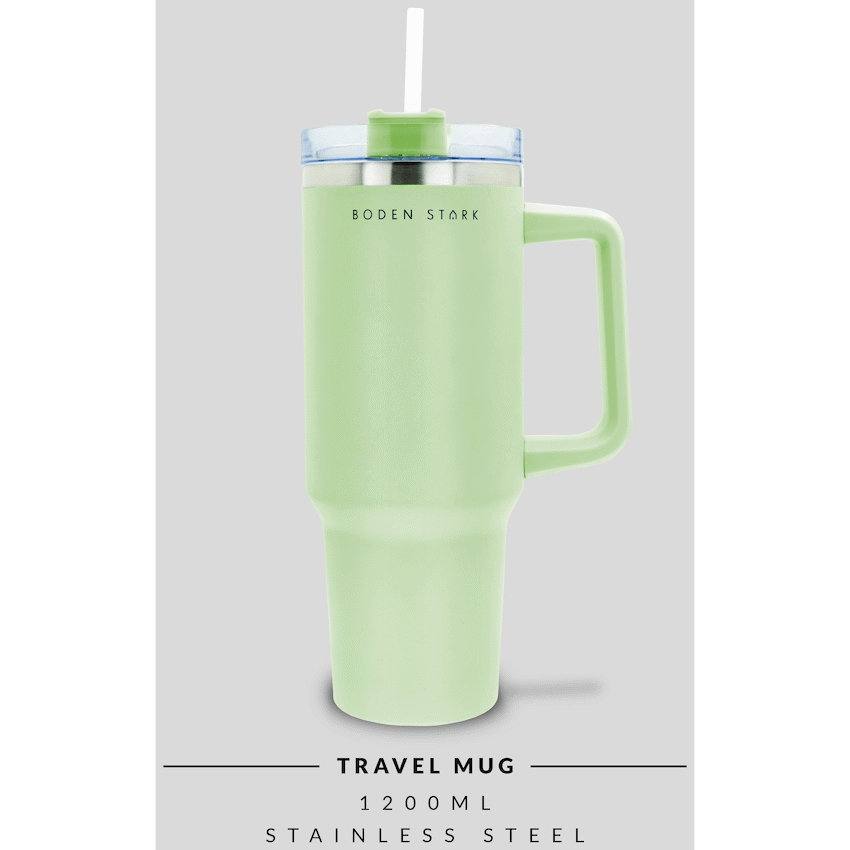 Boden Stark 1200ml Travel Mug Green - Image 12