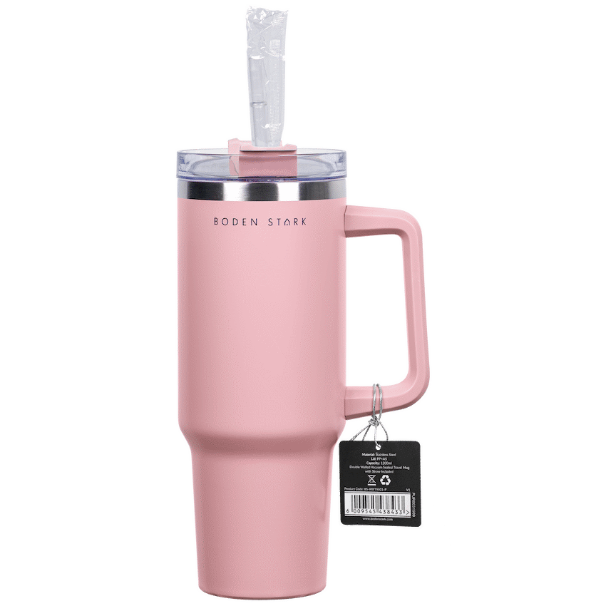 Boden Stark 1200ml Travel Mug - Pink