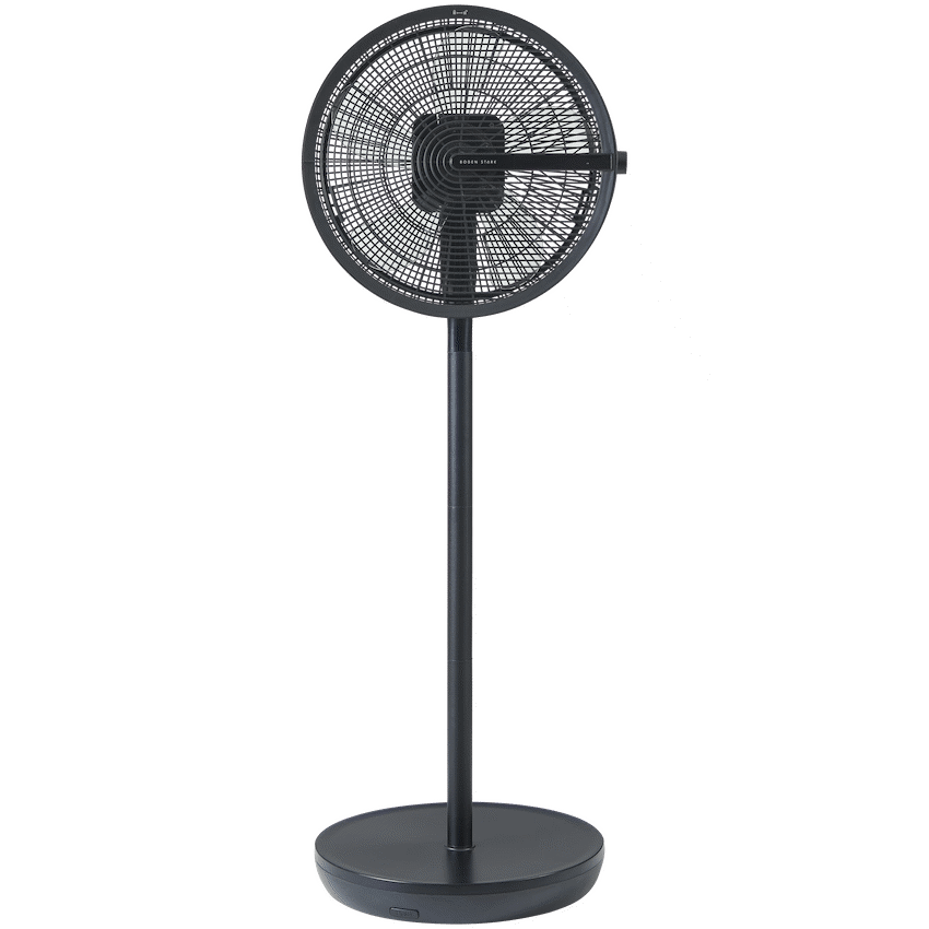 Boden Stark LED Display Stand Fan - Black