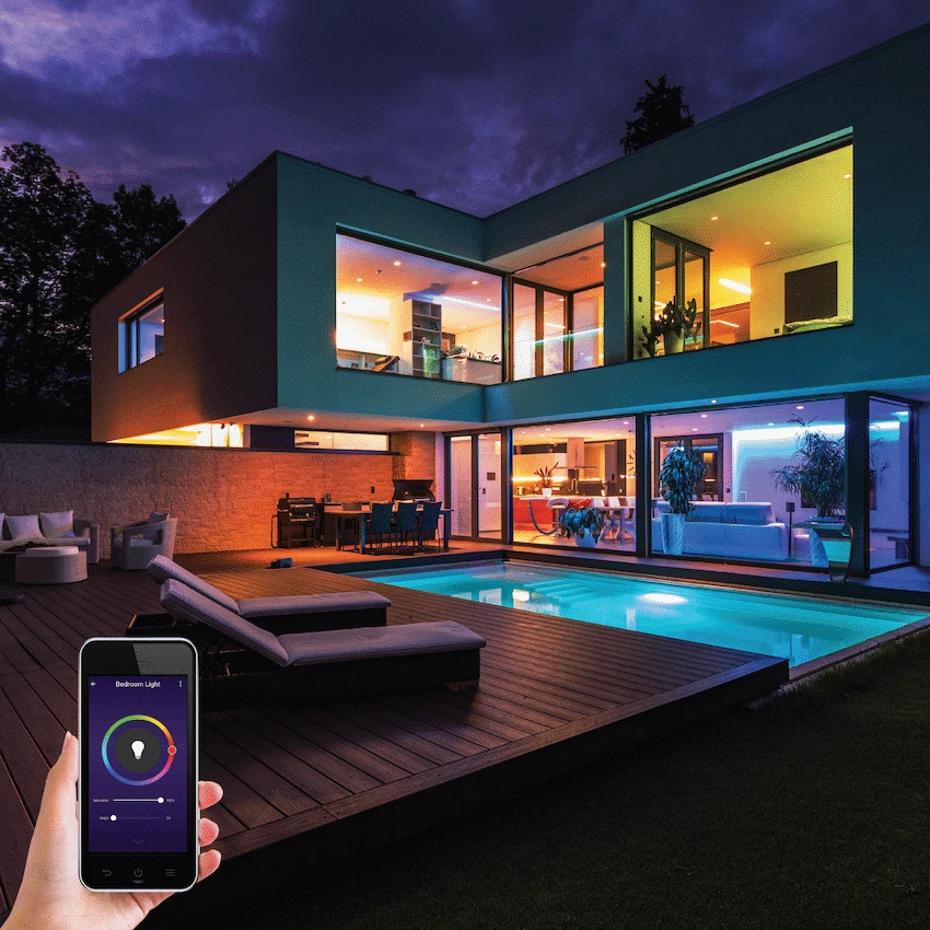 Smart WiFi Bulb 10W LED RGB White Bayonet image 4