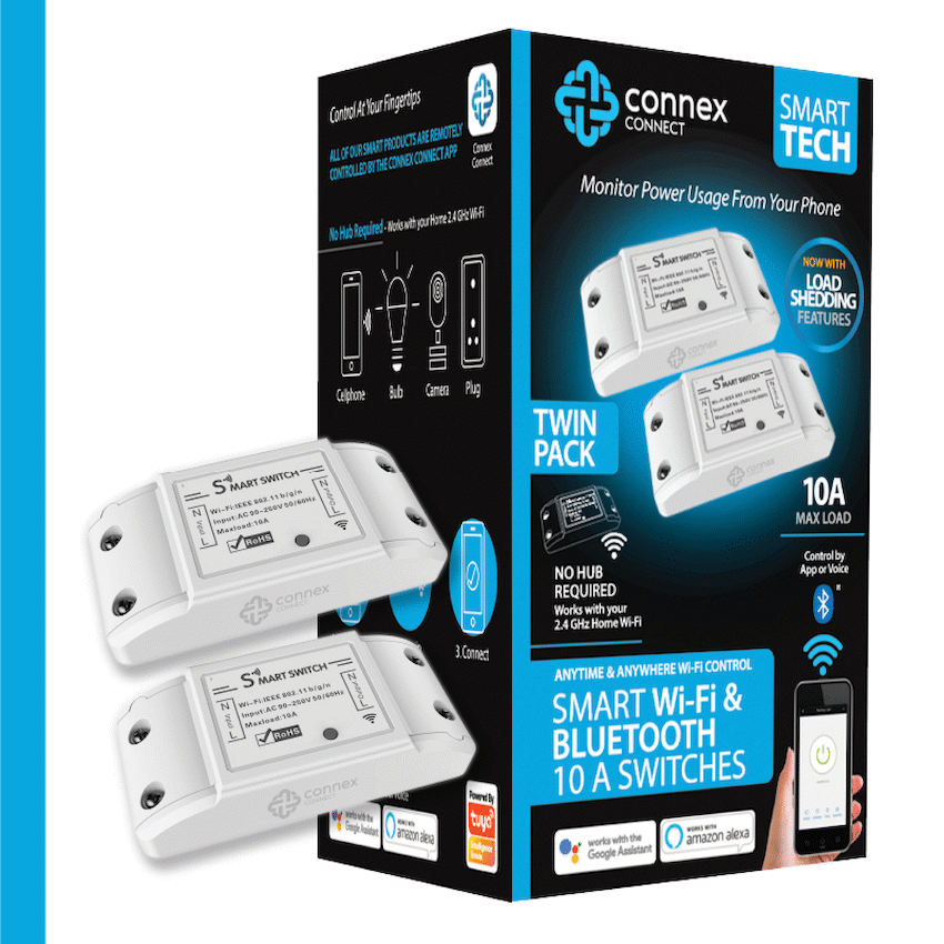 Smart Wi-Fi Switch 10a Twin Pack image 3