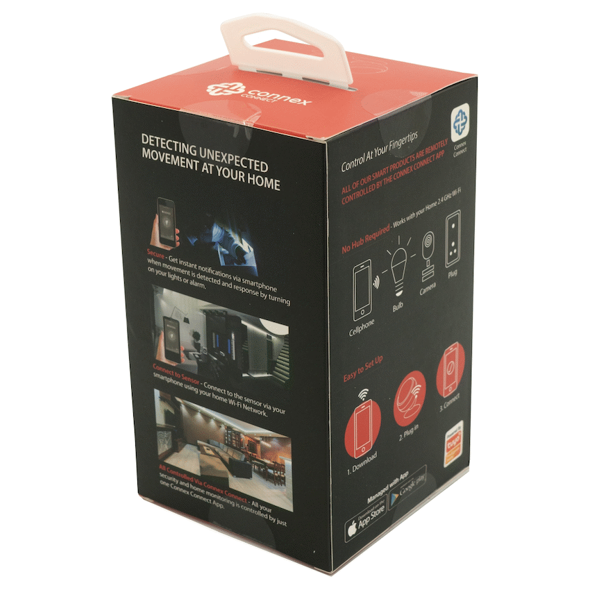 Smart WiFi Motion Sensor Recharge Twin Pack image 3