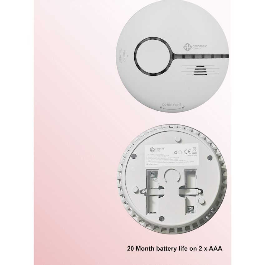 Smart Wi-Fi Smoke Detector Alarm Twin Pack image 8