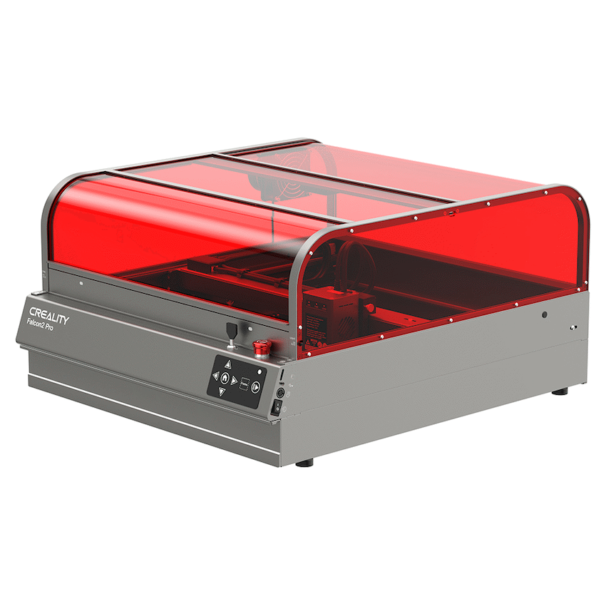 Creality Falcon2 Pro D 40W Laser Engraver with 2W IR Laser Module, Air Assist, Enclosure & AI Camera