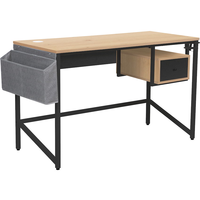 Everfurn Premium Baquil Smart Desk 1 Drawer