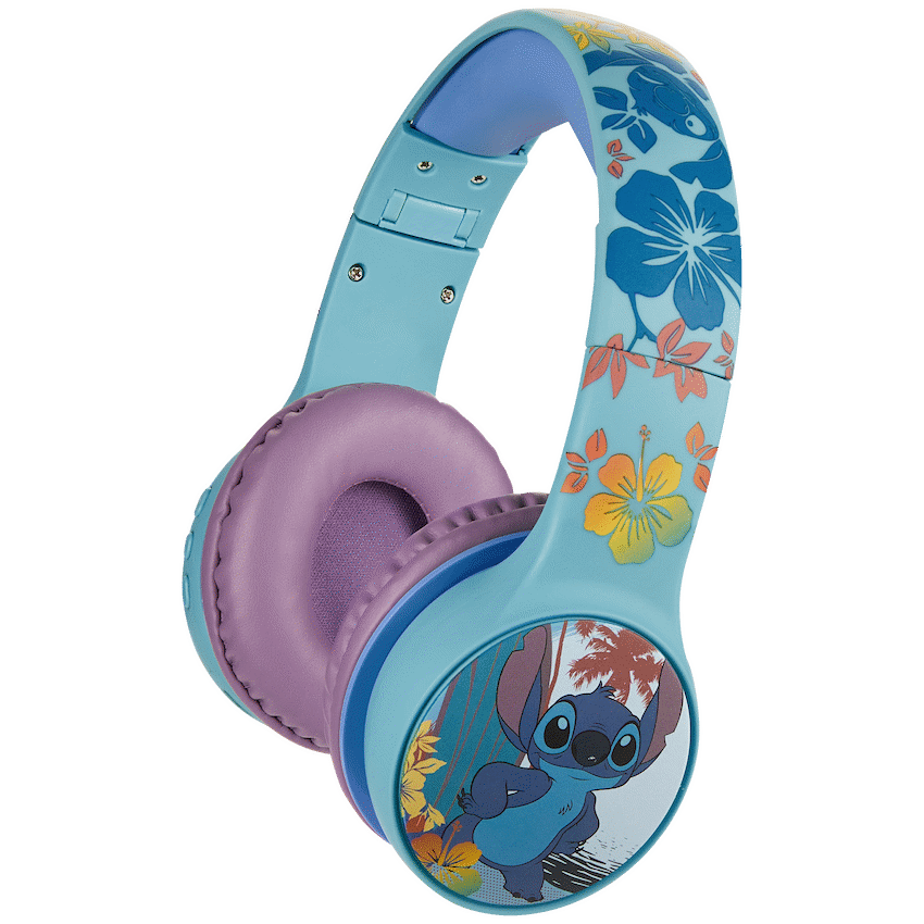 Disney Stitch Bluetooth Padded Headphones with dB Switch Function