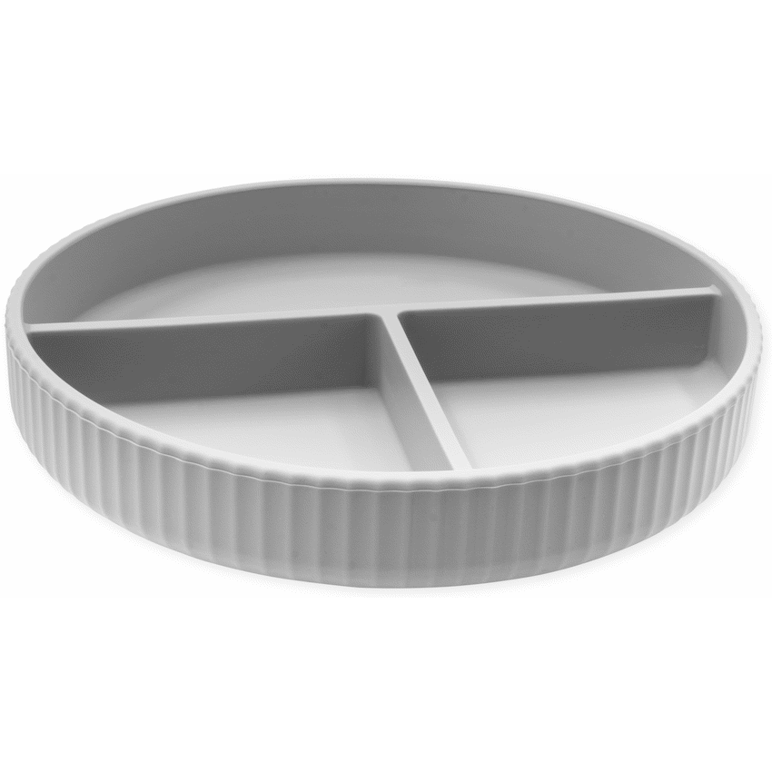 Echo Baby Silicone Suction Plate - Stone