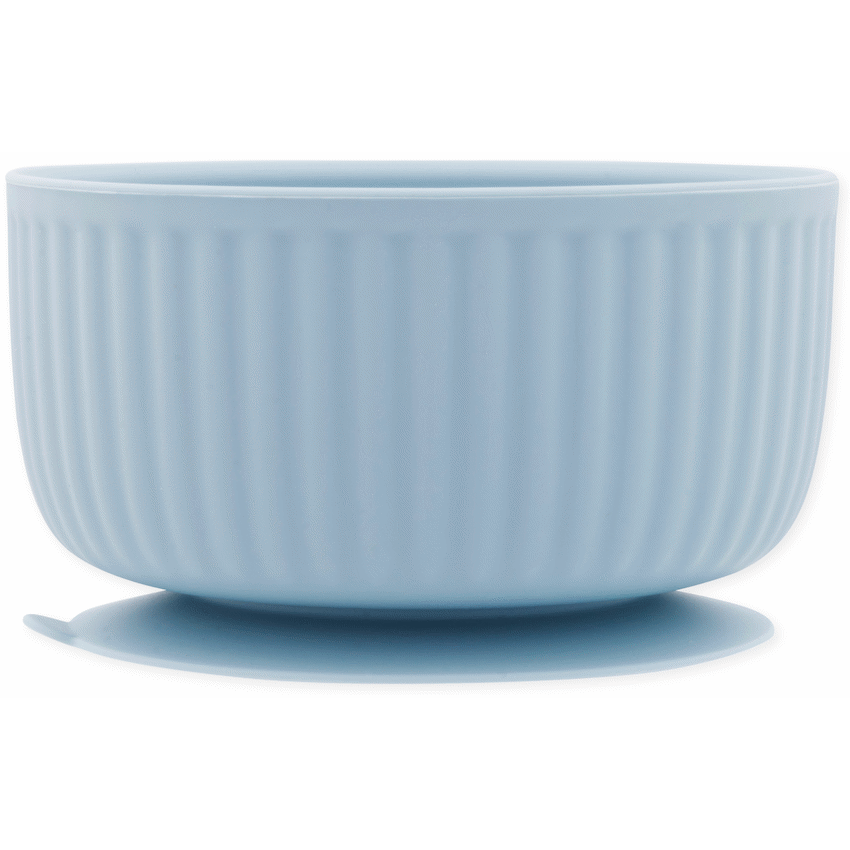 Echo Baby Silicone Suction Bowl - Powder Blue