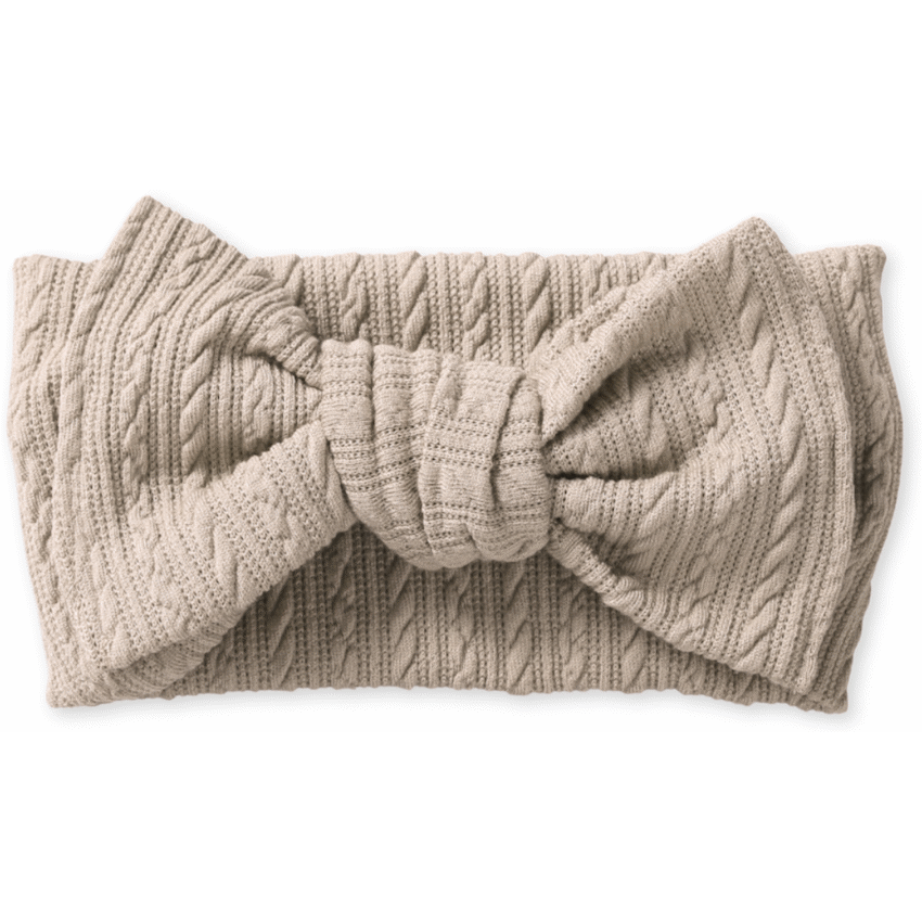 Echo Baby Bow Headband - Bone