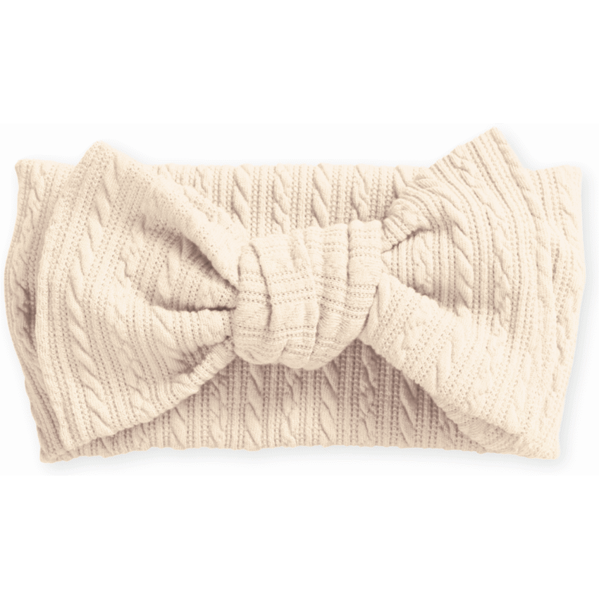 Echo Baby Bow Headband - Sand