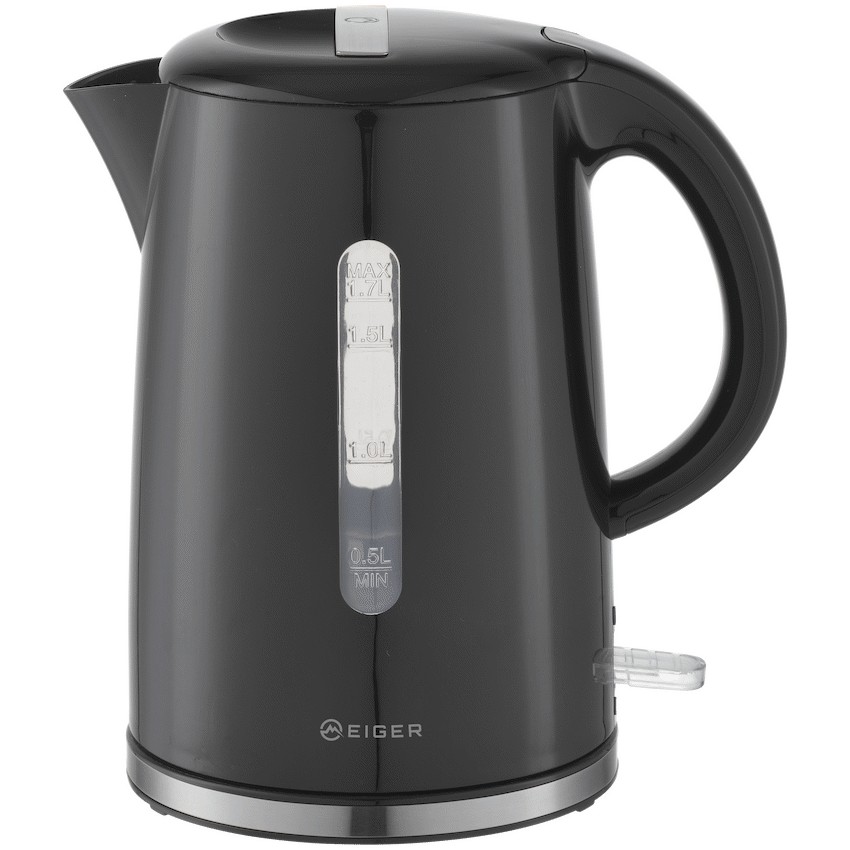 EIGER VITA 1.7L PLASTIC KETTLE BLACK