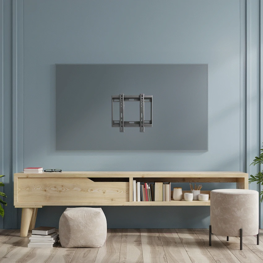 Ellies Solid series Fixed Tv Wall Mount For 23" - 42" TVs - Image 12