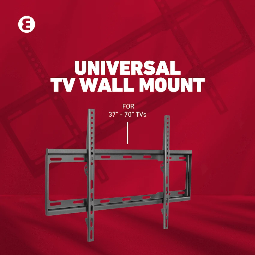 Ellies Solid series Fixed Tv Wall Mount For 37" - 70" TVs - Image 11