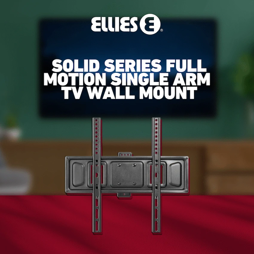 Ellies Solid series Full Motion Single Arm Mount 32"-65"TVs - Image 26