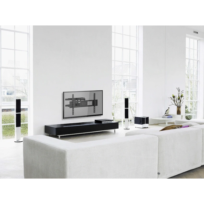 Ellies Solid series Full Motion Double Arm Mount 37"-86"TVs - Image 8