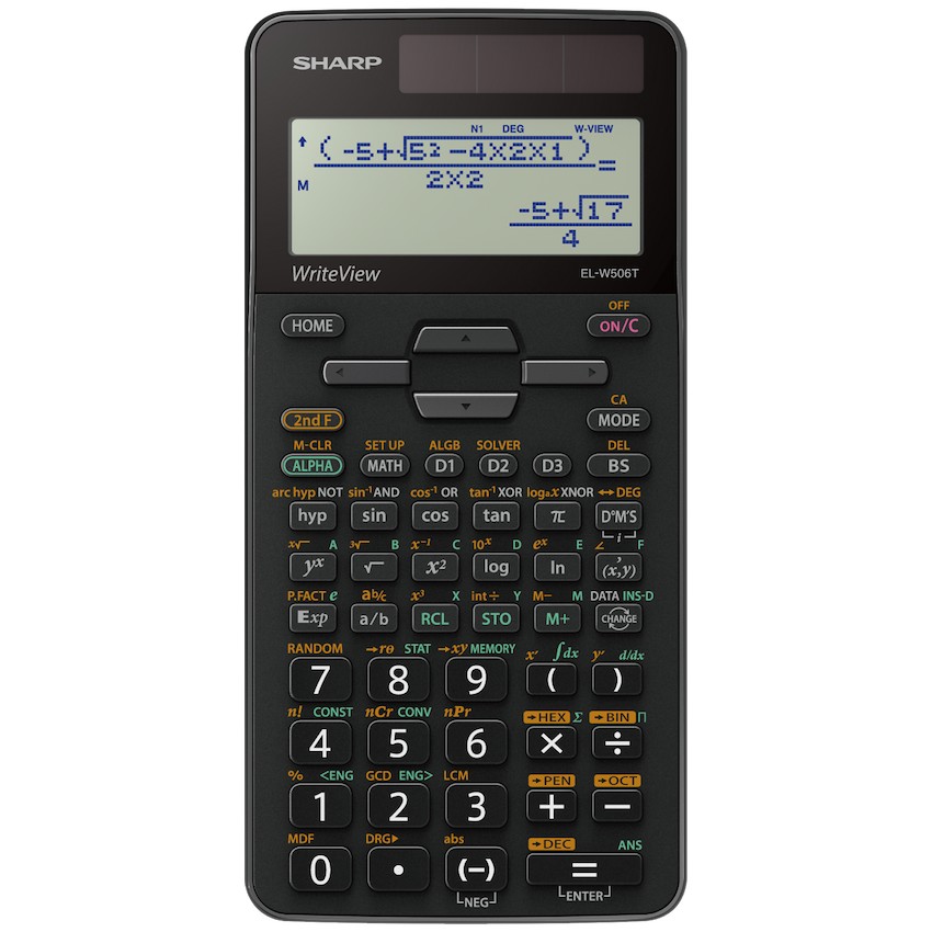 Sharp EL-W506T-BGY Scientific Calculator - 640 functions